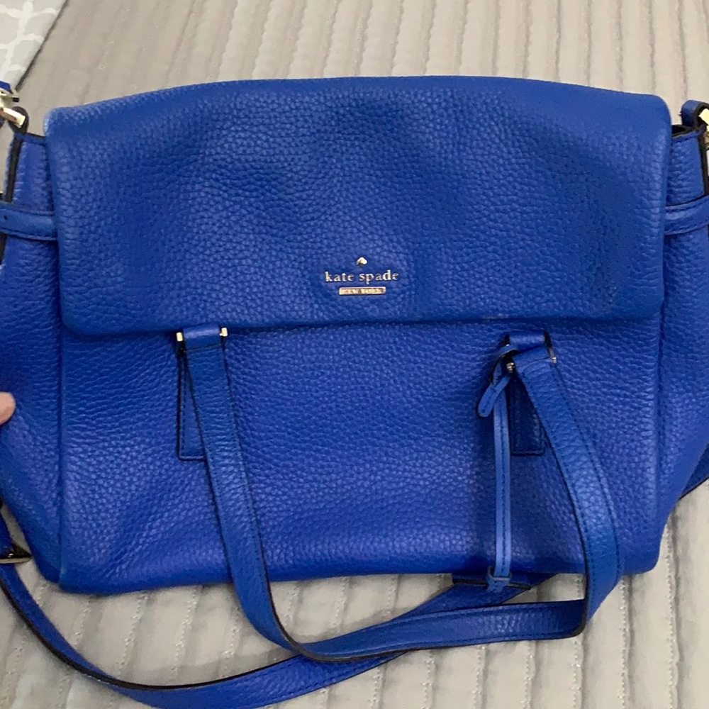 Kate spade New York royal blue handbag